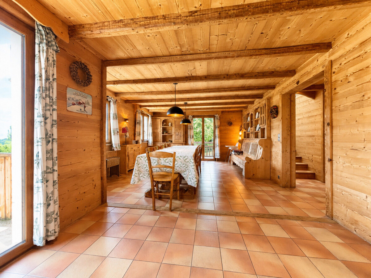 Chalet Panoramique Flumet, 8 pers, 5 chambres, ski room - Photo 4