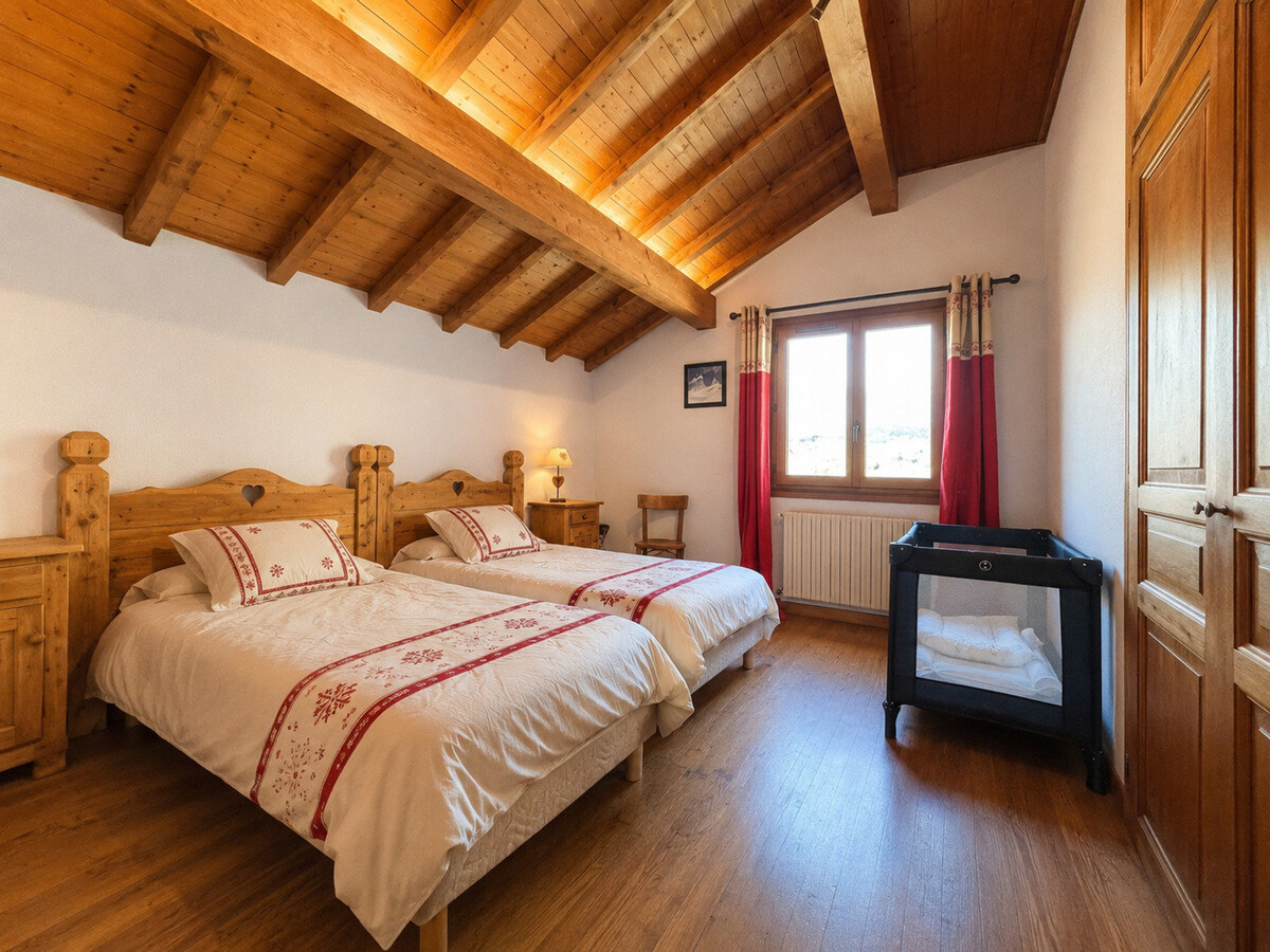 Chalet Panoramique Flumet, 8 pers, 5 chambres, ski room - Photo 9