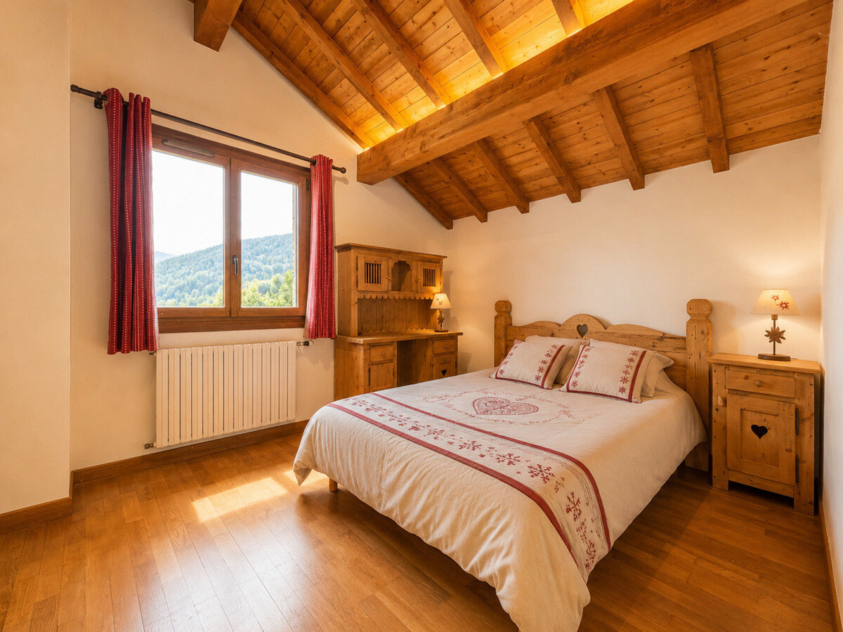 Chalet Panoramique Flumet, 8 pers, 5 chambres, ski room - Photo 10