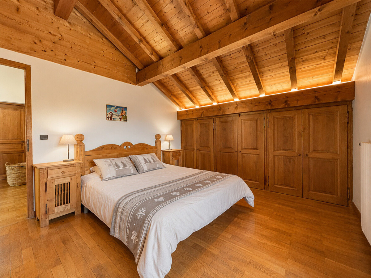 Chalet Panoramique Flumet, 8 pers, 5 chambres, ski room - Photo 12
