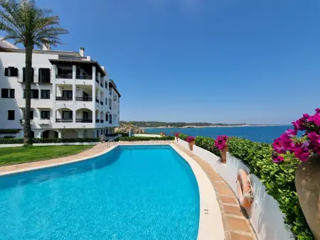Appartement L'Escala, terrasse piscine face à la mer