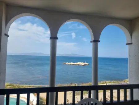 Location appartement à L'Escala, Appartement cosy avec terrasse et piscine à 50m de la plage