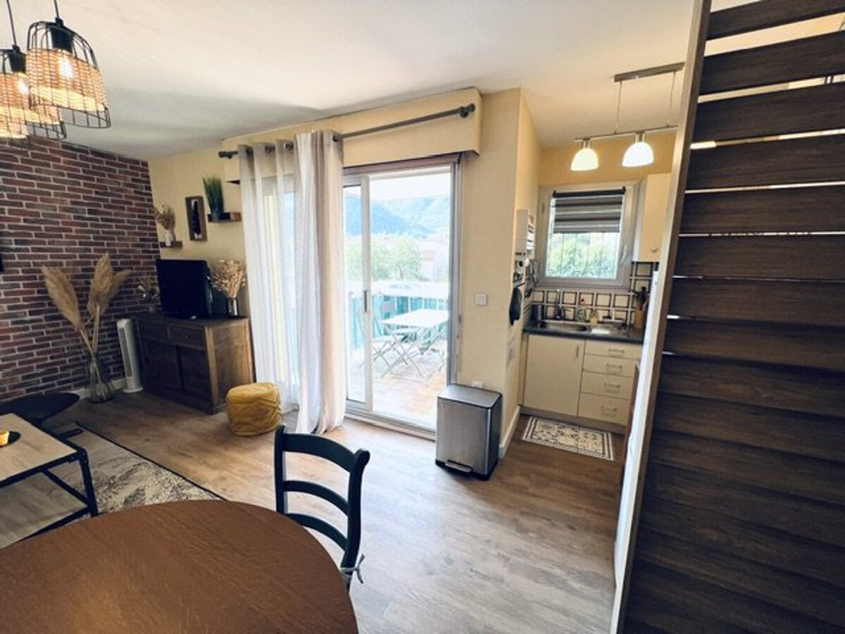 F2 40m² balcon avec parking près des Thermes - Photo 14