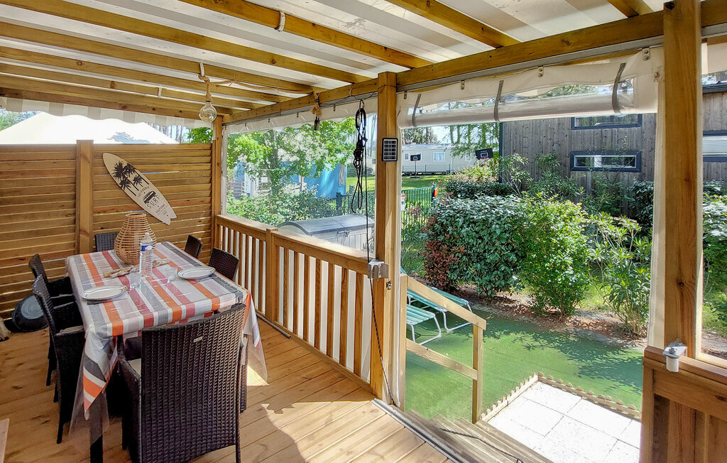 Mobil-home 6 pers. avec piscine à Saint-Julien-en-Born - Photo 4