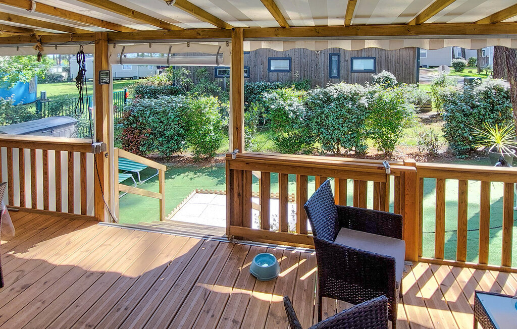 Mobil-home 6 pers. avec piscine à Saint-Julien-en-Born - Photo 12