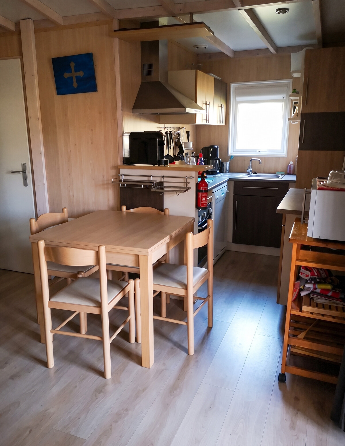Chalet avec vue sur le lac et terrasse privée à Estang - Photo 6