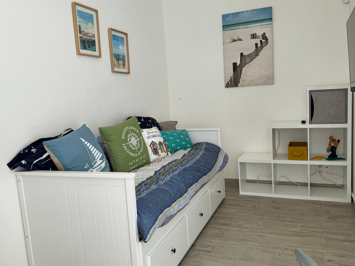 Studio 2 pers, accès direct plage Les Sables-d'Olonne - Photo 23