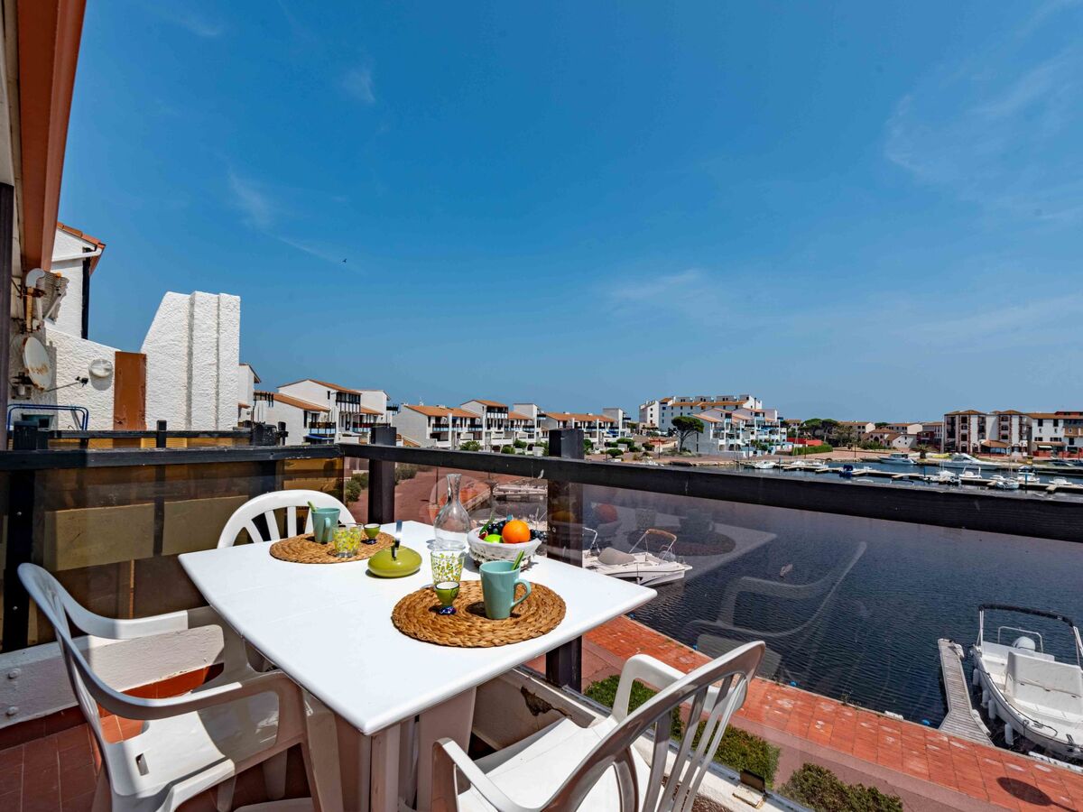 Apartmán Palmyra au Barcarès, 40 m² avec balcon vue lac - Photo 1