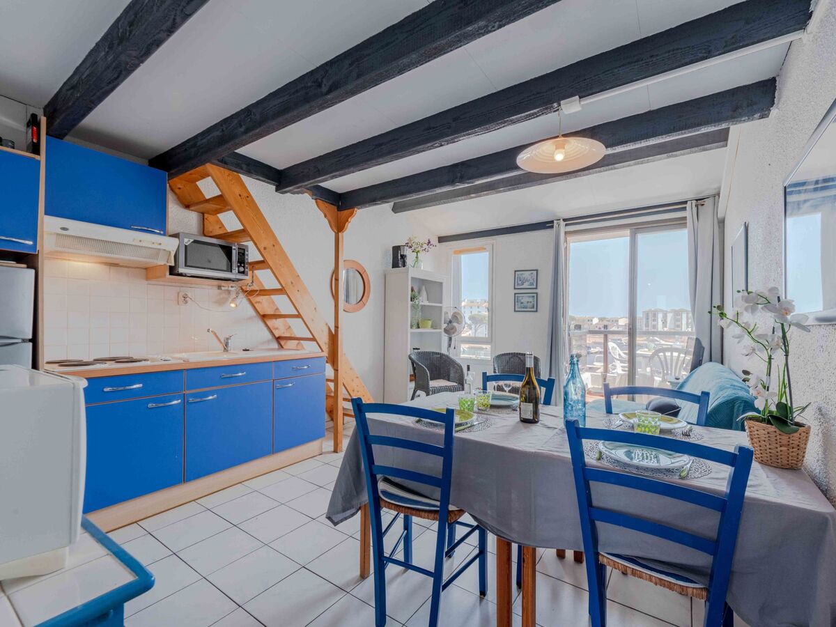 Apartmán Palmyra au Barcarès, 40 m² avec balcon vue lac - Photo 4