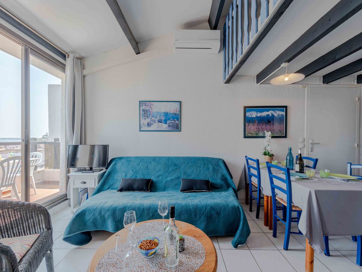Apartmán Palmyra au Barcarès, 40 m² avec balcon vue lac - Photo 6