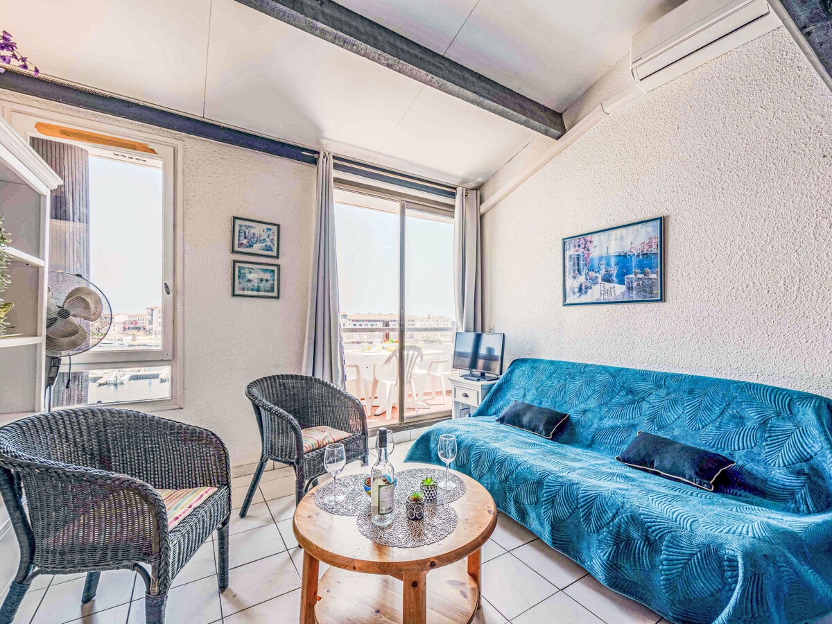 Apartmán Palmyra au Barcarès, 40 m² avec balcon vue lac - Photo 8