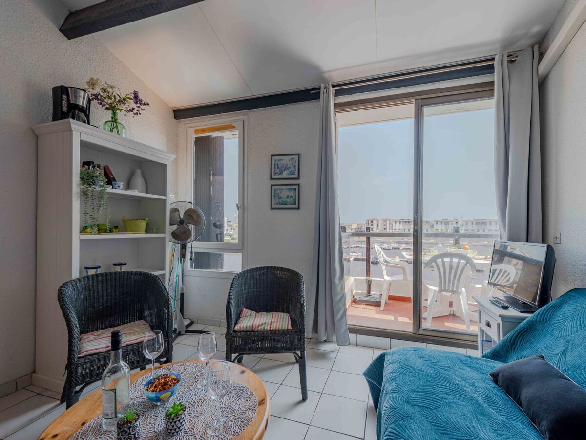 Apartmán Palmyra au Barcarès, 40 m² avec balcon vue lac - Photo 9