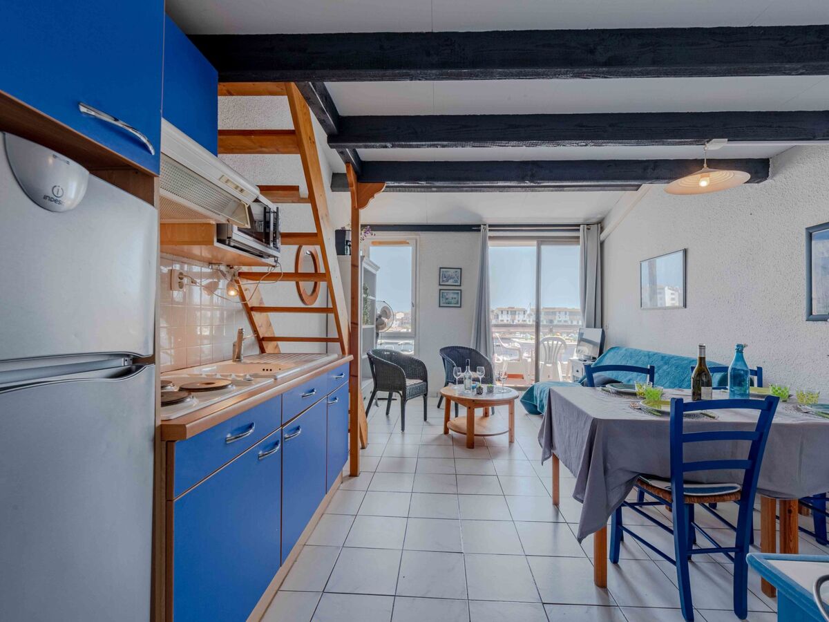 Apartmán Palmyra au Barcarès, 40 m² avec balcon vue lac - Photo 14