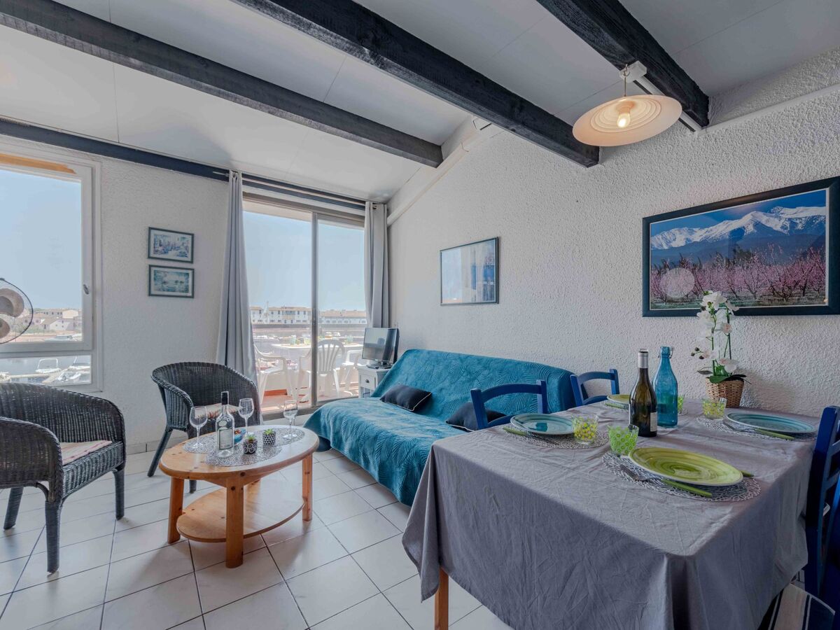 Apartmán Palmyra au Barcarès, 40 m² avec balcon vue lac - Photo 15
