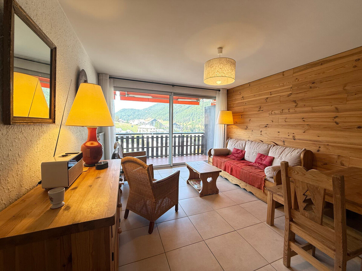 Appartement 4 pers, balcon sud et vue montagne - Photo 1