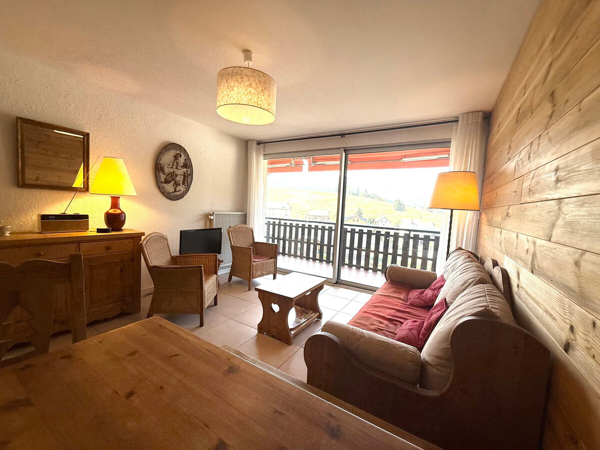 Appartement 4 pers, balcon sud et vue montagne - Photo 2