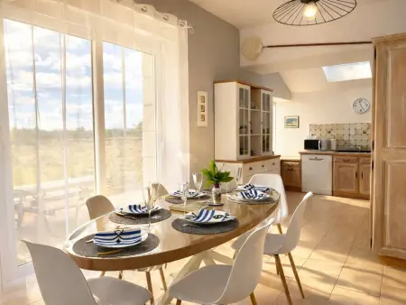 Maison 1920 rénovée 2025, vue mer, jardin clos, Île Grande - Photo 2