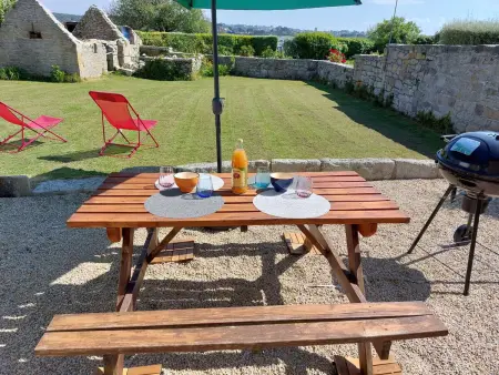 Maison 1920 rénovée 2025, vue mer, jardin clos, Île Grande - Photo 16