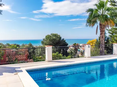 Villa Esperanza à Benajarafe : 9 pers, piscine & vue mer : photo 33