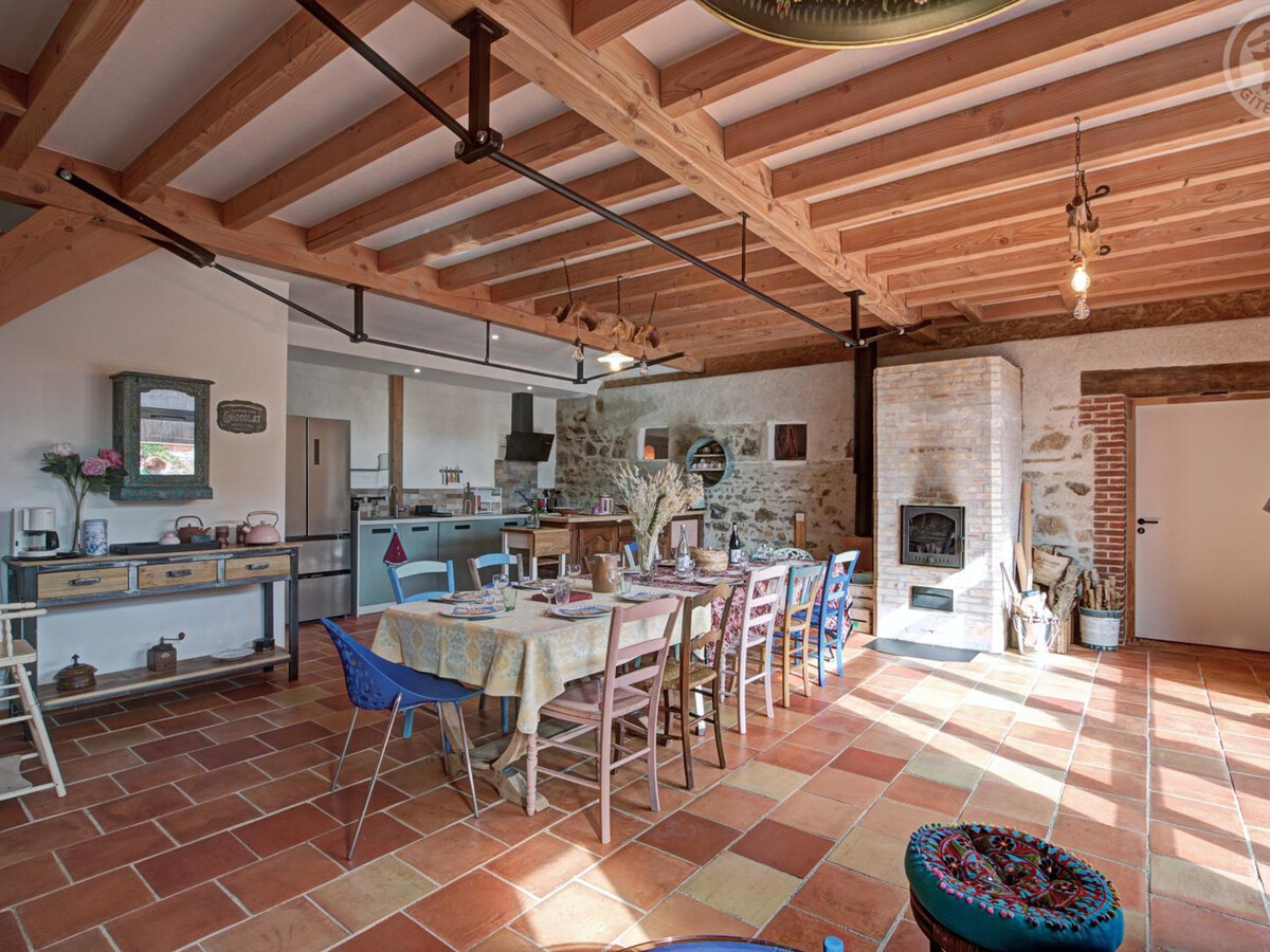 Gîte 200 m² poêle de masse, 12 pers., jardin 350 m² - Photo 4
