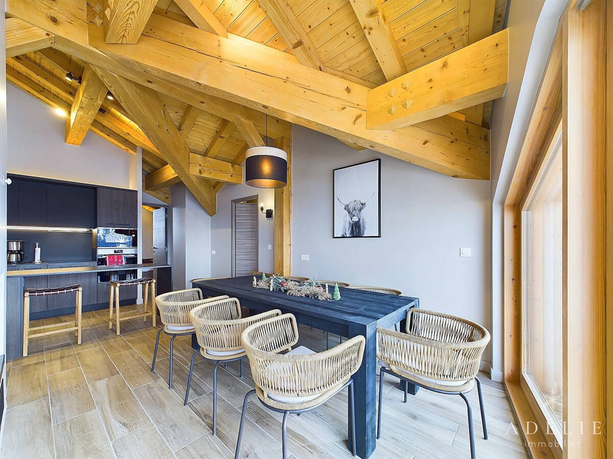 Appartement 10 pers. neuf avec cheminée, balcon sud à Montvalezan - Photo 6