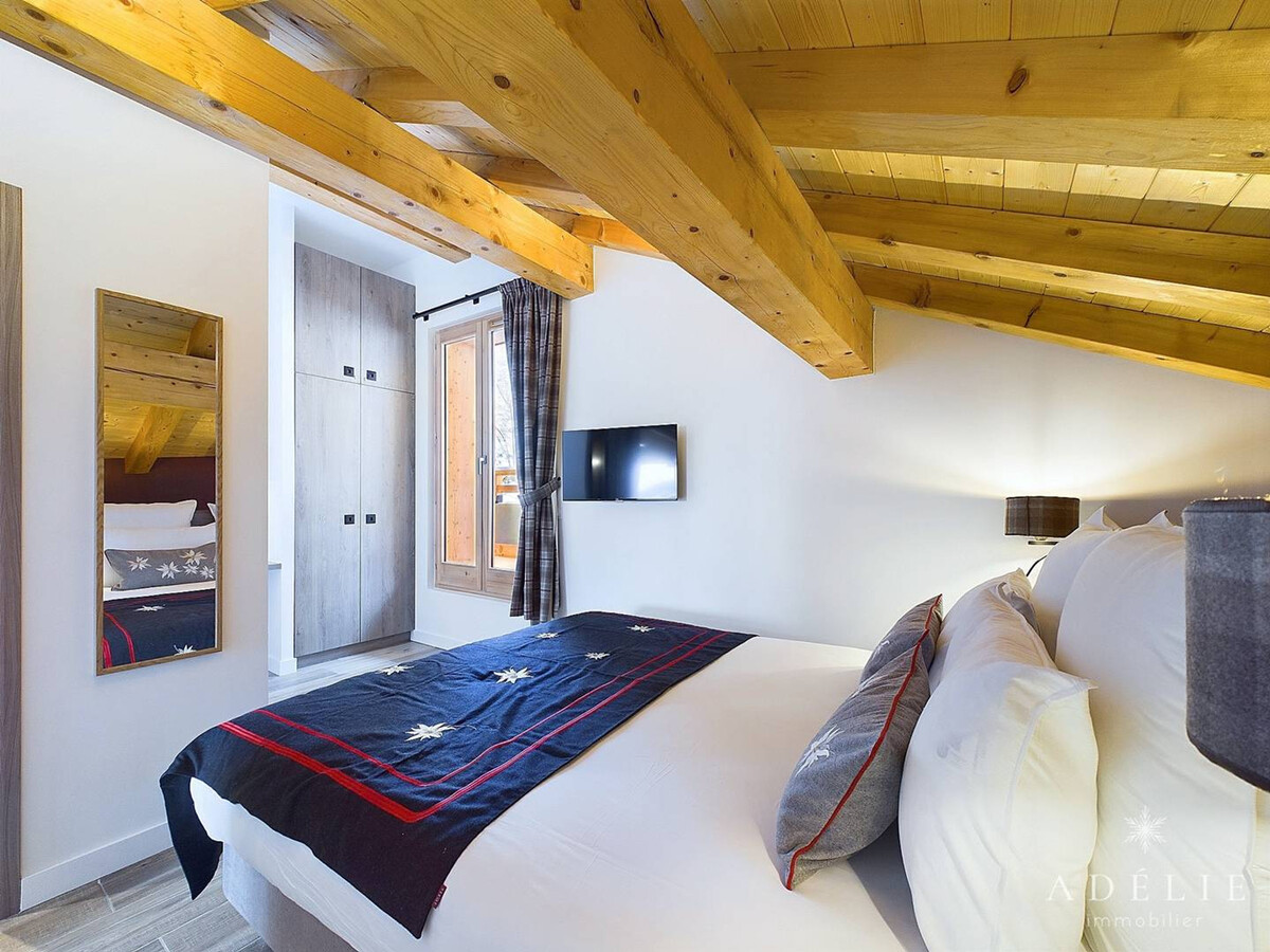 Appartement 10 pers. neuf avec cheminée, balcon sud à Montvalezan - Photo 21