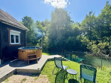 Location chalet à Authuille, Chalet convivial avec vue sur la rivière - 62 m²