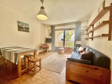 Location appartement à Le Monêtier les Bains, Studio cosy avec terrasse, 4 couchages, animaux admis, proche pistes