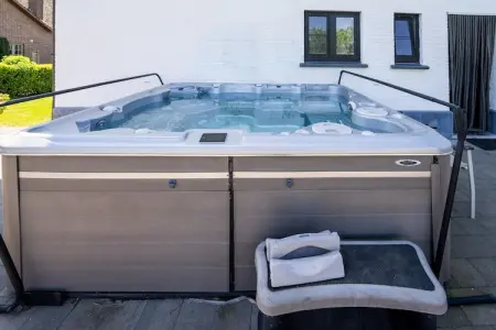 Villa Blickenberg, Villa Borgloon vue sur fleurs et jacuzzi - Photo 39