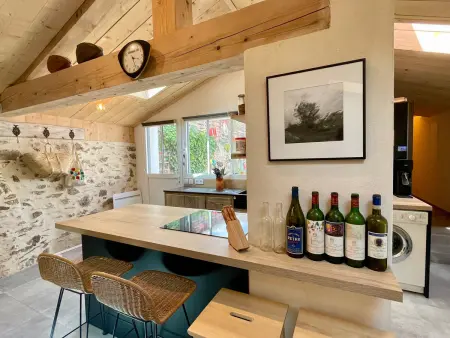 Maison loft artiste rénovée à Brem Sur Mer, 3 pers : photo 9