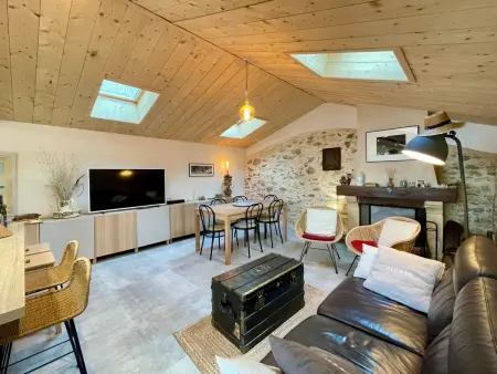 Maison loft artiste rénovée à Brem Sur Mer, 3 pers : photo 10
