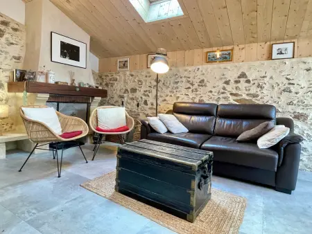 Maison loft artiste rénovée à Brem Sur Mer, 3 pers : photo 14