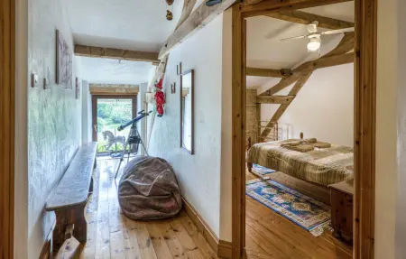 Maison en pierre avec piscine privée à Lizant : photo 31