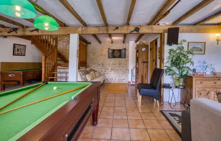 Maison en pierre avec piscine privée à Lizant : photo 41