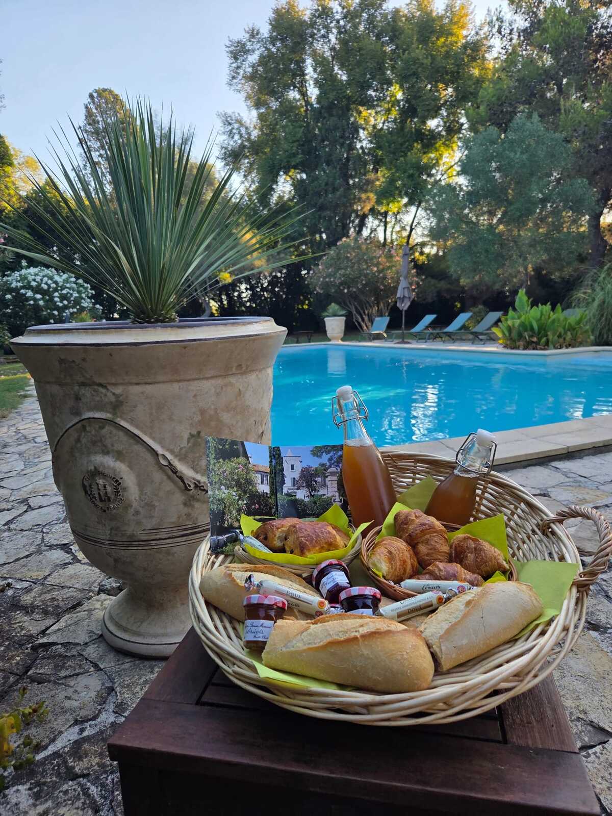 Appartement 2 ch à Arles, piscine chauffée et terrasse - Photo 12