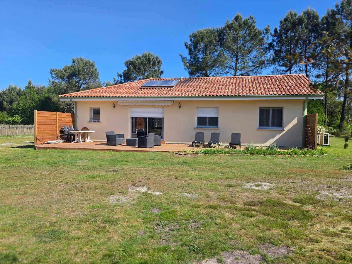 Maison familiale à jardin clôturé et cheminée, Lit-et-Mixe - Photo 3