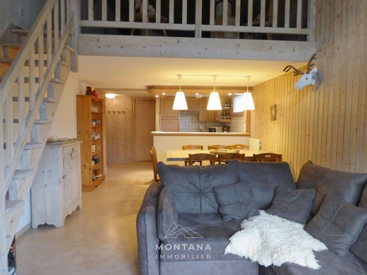 4 pièces + mezzanine 8 pers. vue Aravis, Grand-Bornand - Photo 2