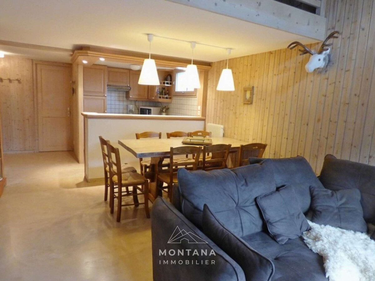 4 pièces + mezzanine 8 pers. vue Aravis, Grand-Bornand - Photo 3