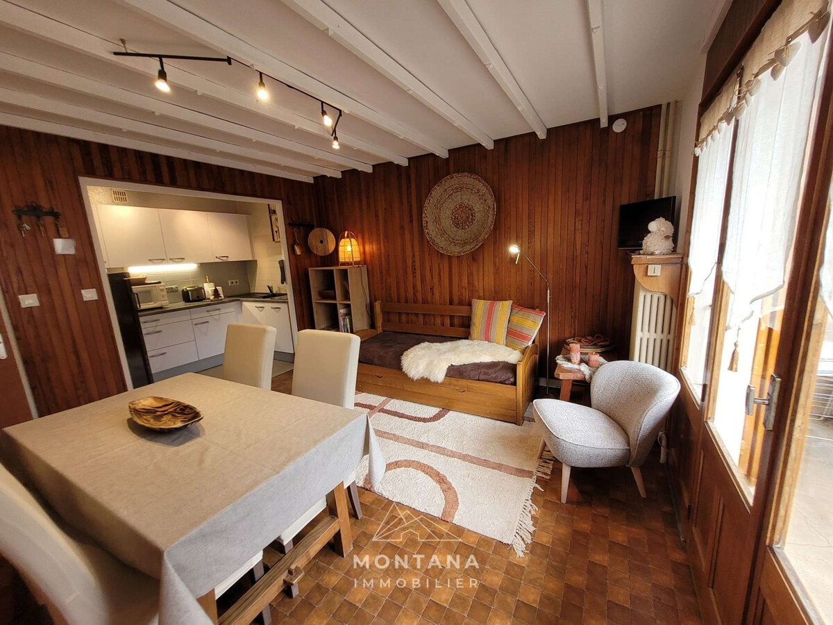 Appartement 2 pièces au cœur du Grand-Bornand, vue Aravis - Photo 2