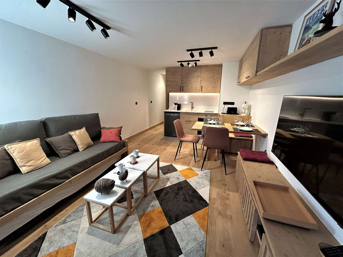 Appartement rénové Méribel, 50m des pistes, fibre incluse - Photo 1
