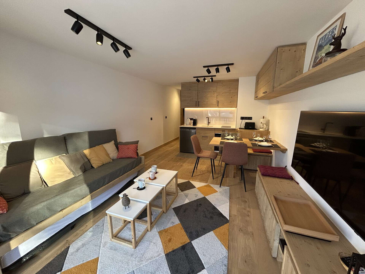 Appartement rénové Méribel, 50m des pistes, fibre incluse - Photo 11