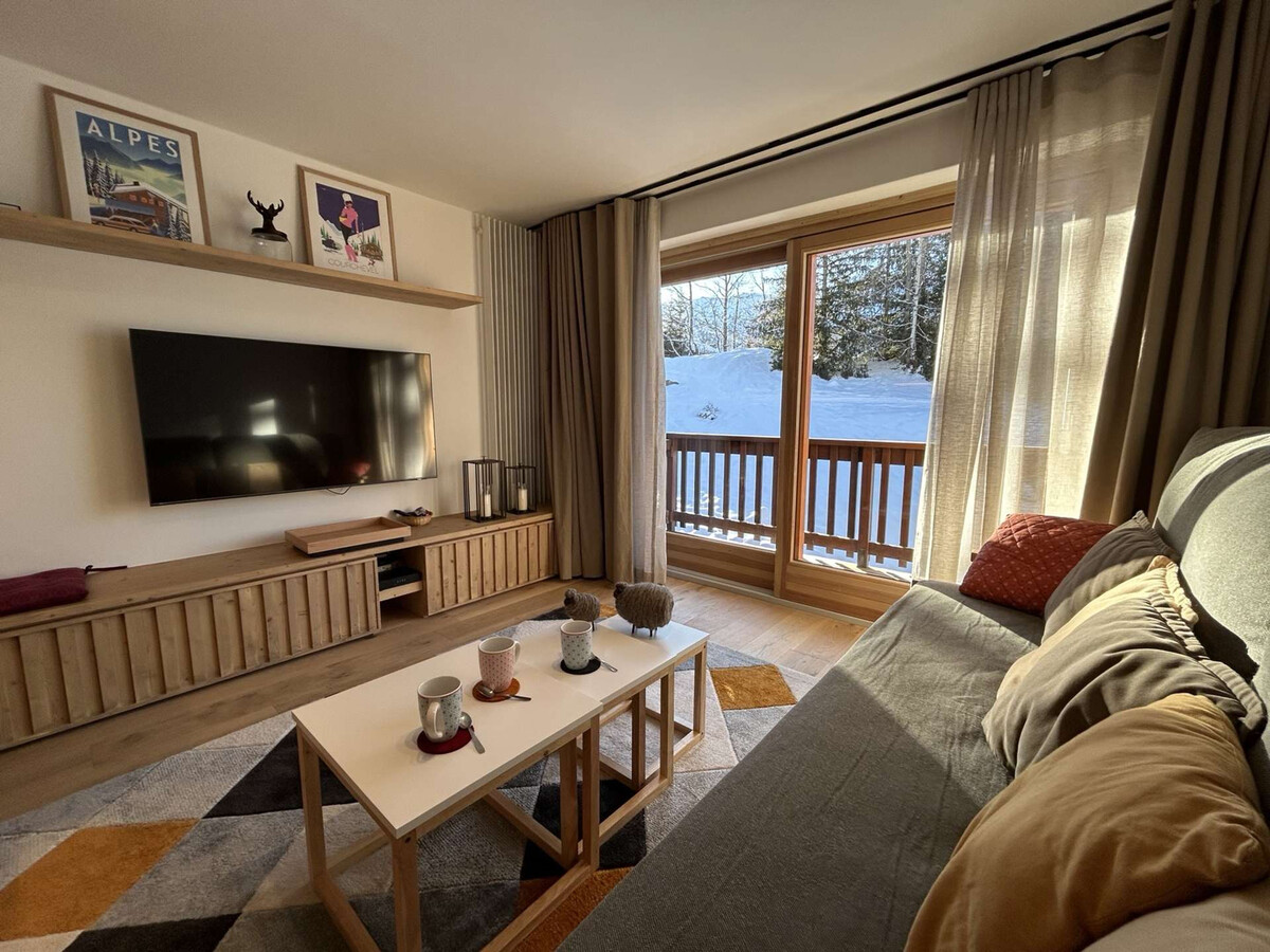 Appartement rénové Méribel, 50m des pistes, fibre incluse - Photo 19
