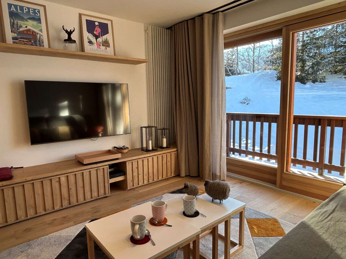 Appartement rénové Méribel, 50m des pistes, fibre incluse - Photo 22