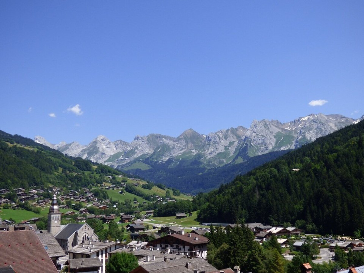 Appartement 6 pers, balcon sud, vue Aravis au Grand-Bornand - Photo 14