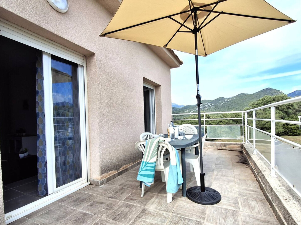 Appartement 4 pers. Saint-Florent, terrasse vue montagne - Photo 11