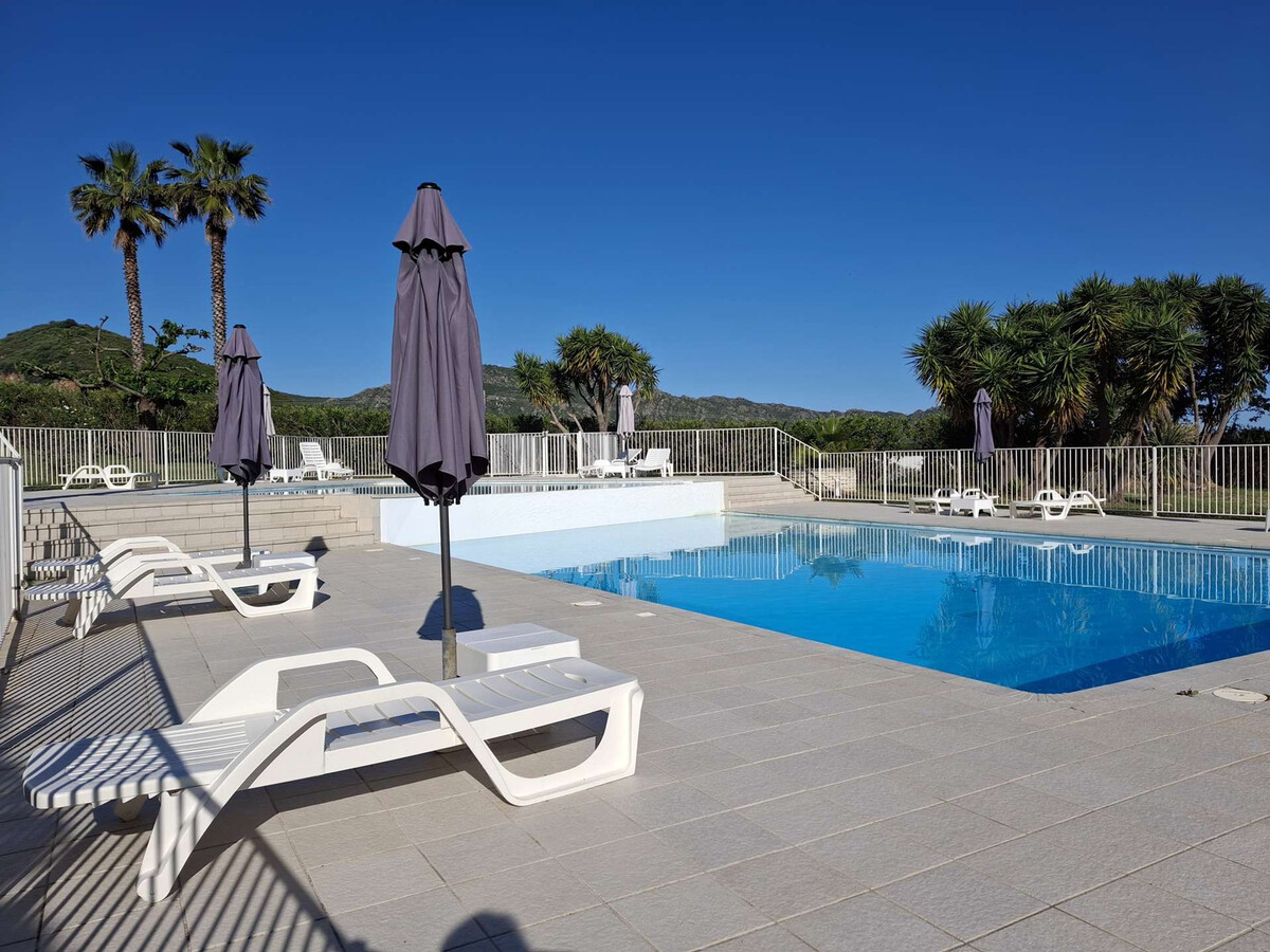 Appartement 4 pers. Saint-Florent, terrasse vue montagne - Photo 16