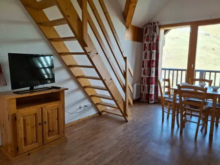 Location appartement à Saint François Longchamp, Confortable T2 Duplex 4 pers. au pied des pistes