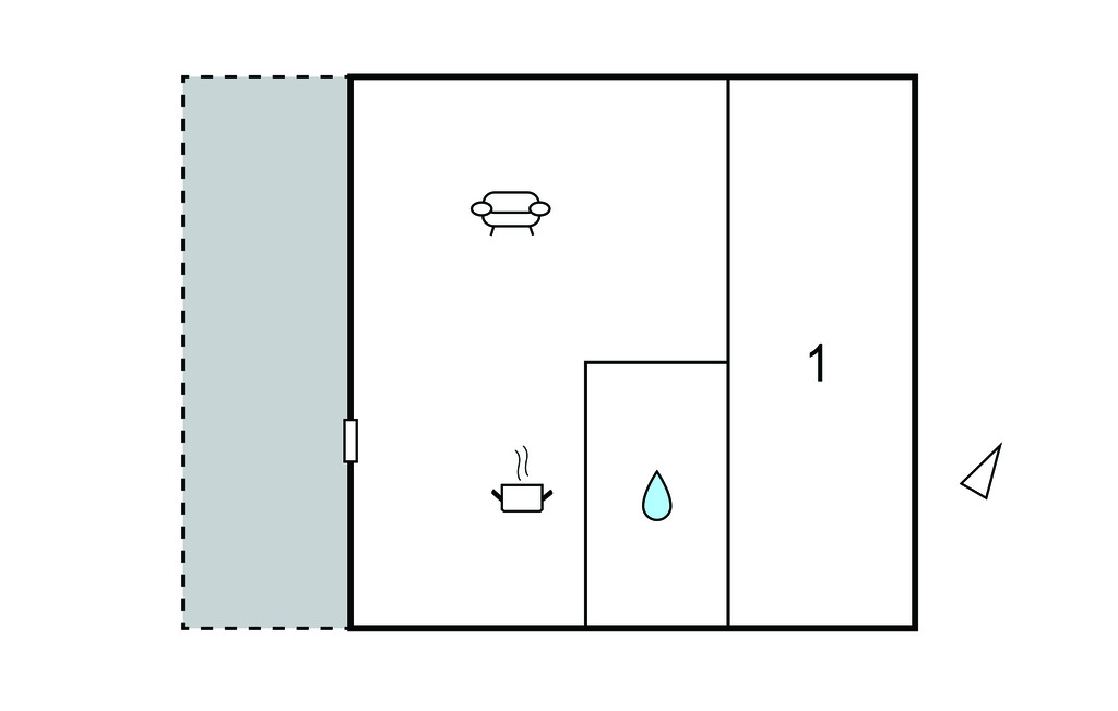 Appartement 4 pers. à Prunete, piscine et plage - Photo 21