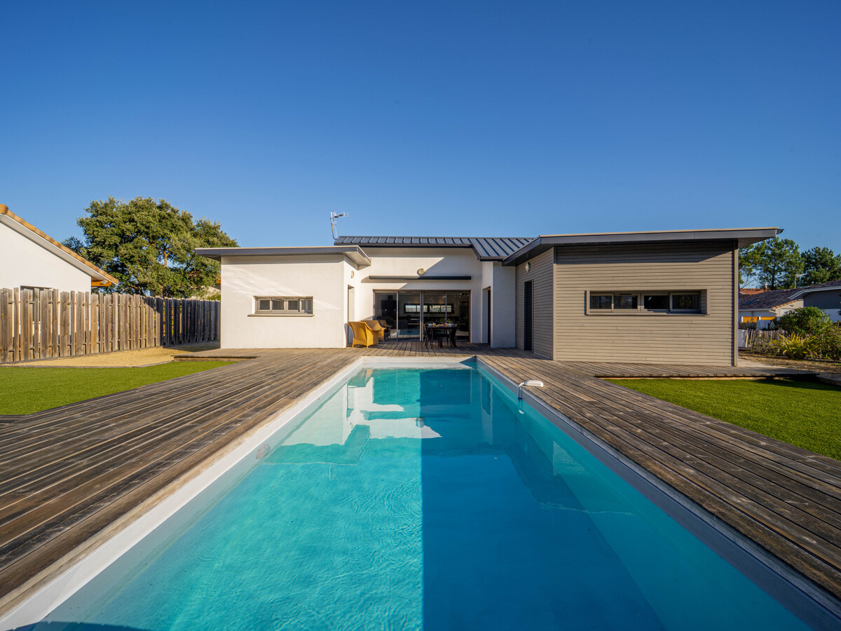Maison 4 pers. avec piscine privée à Mimizan Plage - Photo 1