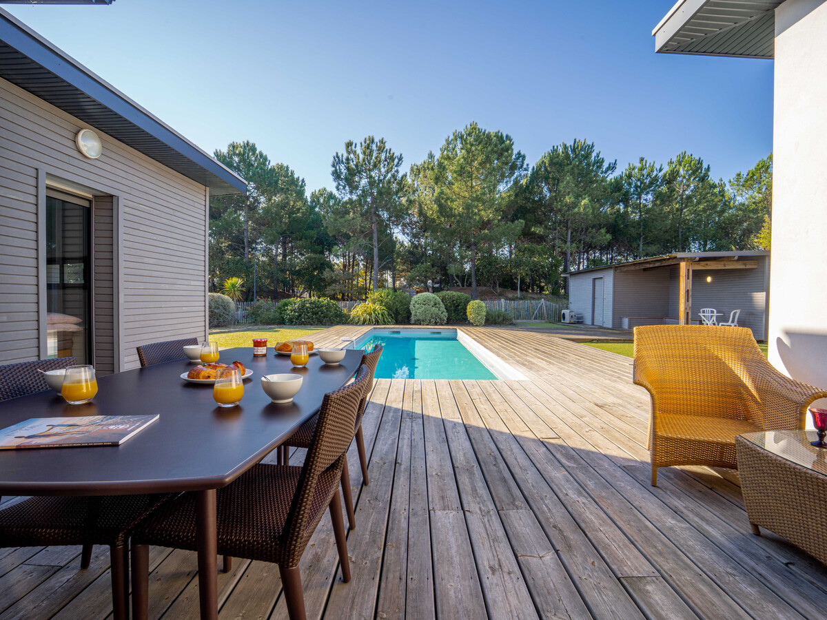 Maison 4 pers. avec piscine privée à Mimizan Plage - Photo 17